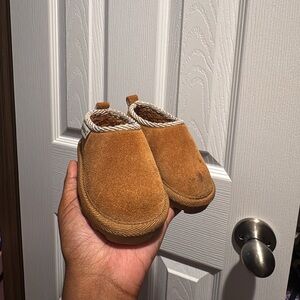 Brown Suede Baby Shoes
